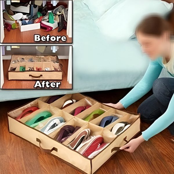 Shoe Organizer Closet/under Bed Storage