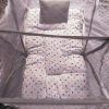 Foldable Baby Bed Crib Mosquito Mat With Small Size Pillow - Image 3