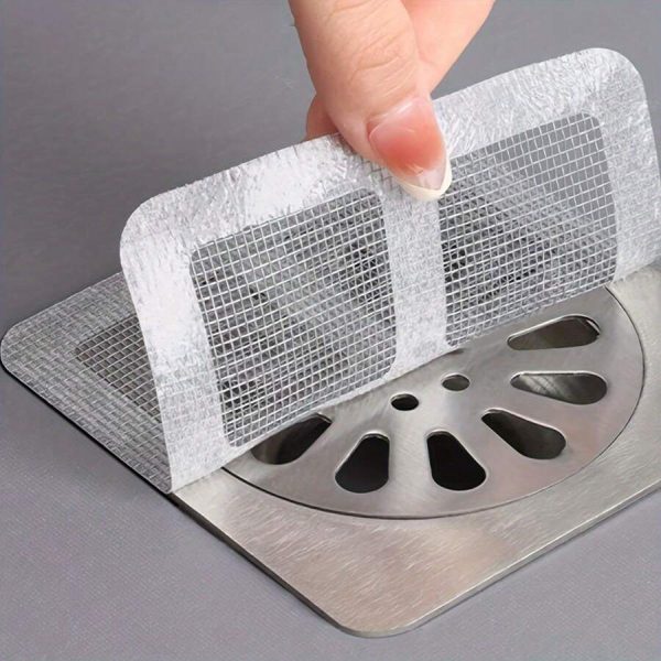 Pack 10 Pcs Multifunctional Mesh Sticker Drainer Net.